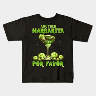 Funny Another Margarita Por Favor Cute Drinking Kids T-Shirt